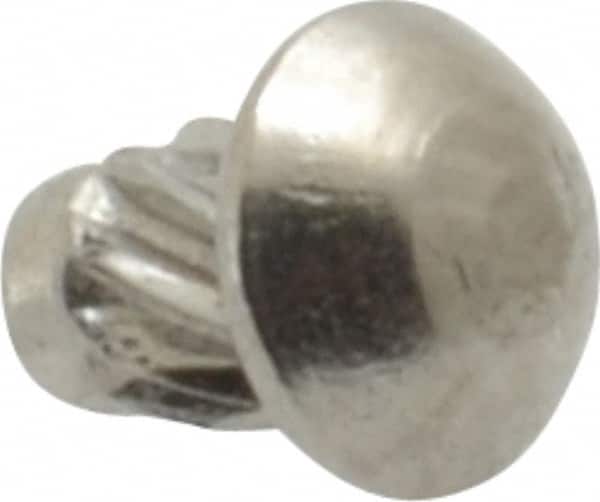 Value Collection - #2 Round Head Sheet Metal Screw - Stainless Steel, 1/8" Length Under Head, ASME B18.6.3 & ASME B18.6.4, Grade 18-8 - Americas Industrial Supply