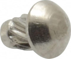 Value Collection - #2 Round Head Sheet Metal Screw - Stainless Steel, 1/8" Length Under Head, ASME B18.6.3 & ASME B18.6.4, Grade 18-8 - Americas Industrial Supply