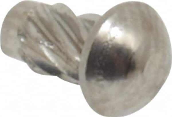 Value Collection - #2 Round Head Sheet Metal Screw - Stainless Steel, 3/16" Length Under Head, ASME B18.6.3 & ASME B18.6.4, Grade 18-8 - Americas Industrial Supply