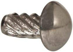 Value Collection - #4 Round Head Sheet Metal Screw - Stainless Steel, 1/4" Length Under Head, ASME B18.6.3 & ASME B18.6.4, Grade 18-8 - Americas Industrial Supply