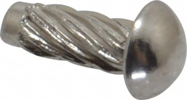Value Collection - #6 Round Head Sheet Metal Screw - Stainless Steel, 3/8" Length Under Head, ASME B18.6.3 & ASME B18.6.4, Grade 18-8 - Americas Industrial Supply