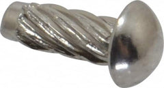 Value Collection - #6 Round Head Sheet Metal Screw - Stainless Steel, 3/8" Length Under Head, ASME B18.6.3 & ASME B18.6.4, Grade 18-8 - Americas Industrial Supply