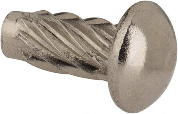 Value Collection - #8 Round Head Sheet Metal Screw - Stainless Steel, 3/8" Length Under Head, ASME B18.6.3 & ASME B18.6.4, Grade 18-8 - Americas Industrial Supply