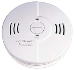 Kidde - 5-3/4 Inch Diameter, Smoke and Carbon Monoxide Alarm - 85 dB Decibel Rating, AA Battery Included, Indicating Light, Tamper Resistant - Americas Industrial Supply
