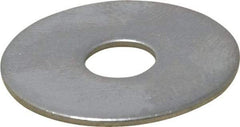 Value Collection - 1/4" Screw, Grade 18-8 Stainless Steel Fender Flat Washer - 9/32" ID x 1" OD, 0.05" Thick - Americas Industrial Supply