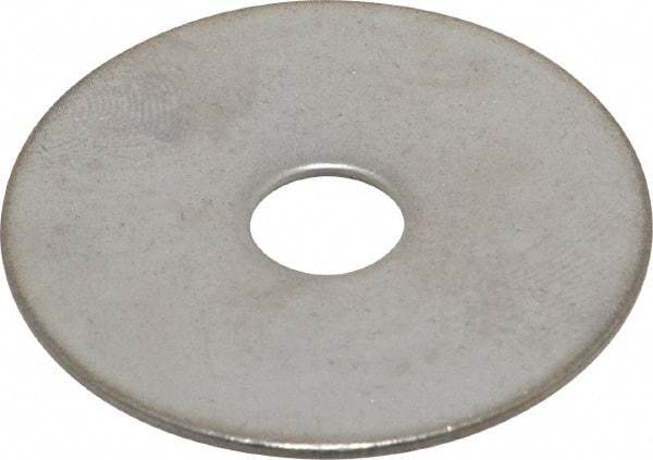Value Collection - 5/16" Screw, Grade 18-8 Stainless Steel Fender Flat Washer - 11/32" ID x 1-1/2" OD, 0.06" Thick - Americas Industrial Supply