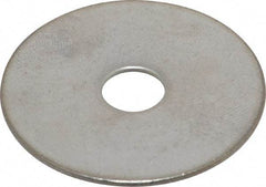 Value Collection - 5/16" Screw, Grade 18-8 Stainless Steel Fender Flat Washer - 11/32" ID x 1-1/2" OD, 0.06" Thick - Americas Industrial Supply