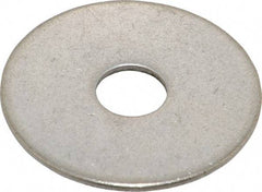 Value Collection - 3/8" Screw, Grade 18-8 Stainless Steel Fender Flat Washer - 13/32" ID x 1-1/2" OD, 0.06" Thick - Americas Industrial Supply