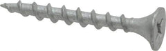 Value Collection - #6 Bugle Head, Phillips Steel Deck Screw - 1-1/4" OAL, Galvanized, Grade 2 - Americas Industrial Supply