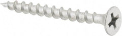 Value Collection - #6 Bugle Head, Phillips Steel Deck Screw - 1-5/8" OAL, Galvanized, Grade 2 - Americas Industrial Supply
