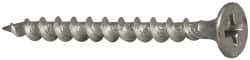 Value Collection - #6 Bugle Head, Phillips Steel Deck Screw - 1-5/8" OAL, Galvanized, Grade 2 - Americas Industrial Supply