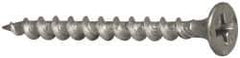 Value Collection - #6 Bugle Head, Phillips Steel Deck Screw - 1-5/8" OAL, Galvanized, Grade 2 - Americas Industrial Supply