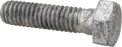 Value Collection - 5/16-18 Thread, 1-1/4" Length Under Head, Steel Hex Head Bolt - Hot Dipped Galvanized Coated, 1/2" Hex, ANSI/ASME B18.2.2 & ASME B18.2.1, Grade 2 - Americas Industrial Supply