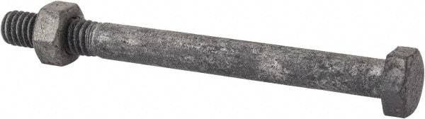 Value Collection - 5/16-18 Thread, 3-1/2" Length Under Head, Steel Hex Head Bolt - Hot Dipped Galvanized Coated, 1/2" Hex, UNC Thread, ANSI/ASME B18.2.2 & ASME B18.2.1, Grade 2 - Americas Industrial Supply