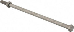 Value Collection - 5/16-18 Thread, 8" Length Under Head, Steel Hex Head Bolt - Hot Dipped Galvanized Coated, 1/2" Hex, ANSI/ASME B18.2.2 & ASME B18.2.1, Grade 2 - Americas Industrial Supply