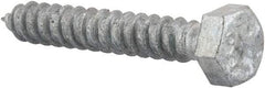 Value Collection - 5/16" Screw, 2" Length Under Head, Steel, Hex Head Lag Screw - Hot Dipped Galvanized, AISI 1006, ASME B18.2.1 Fastner, Grade 1006-1022 - Americas Industrial Supply