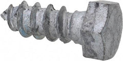 Value Collection - 3/8" Screw, 1" Length Under Head, Steel, Hex Head Lag Screw - Hot Dipped Galvanized, AISI 1006, ASME B18.2.1 Fastner, Grade 1006-1022 - Americas Industrial Supply