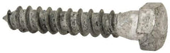 Value Collection - 3/8" Screw, 2" Length Under Head, Steel, Hex Head Lag Screw - Hot Dipped Galvanized, AISI 1006, ASME B18.2.1 Fastner, Grade 1006-1022 - Americas Industrial Supply