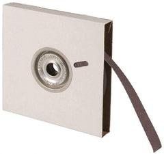 Norton - 1" x 10 Yd 150 Grit Aluminum Oxide Cloth Roll - Very Fine Grade, J Weighted Backing - Americas Industrial Supply