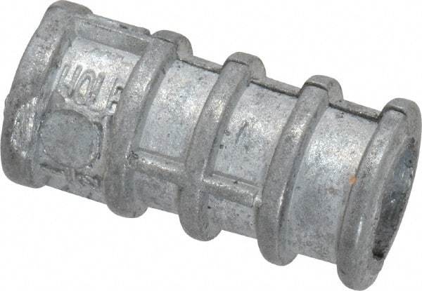 Value Collection - 1/4" Diam, 1/2" Drill, 3-1/2" Min Embedment Lag Shield Concrete Anchor - Alloy Steel - Americas Industrial Supply