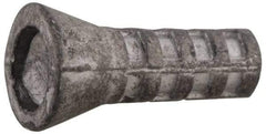 Value Collection - 3/8" Diam, 3/8" Drill, 1-1/2" OAL, Plug Concrete Anchor - Lead Alloy - Americas Industrial Supply