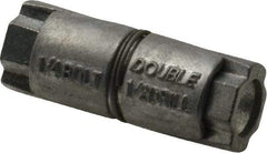 Value Collection - 1/4" Diam, 1/2" Drill, 1" OAL, Double Expansion Concrete Anchor - Zinc - Americas Industrial Supply