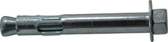 Value Collection - 5/8" Diam, 5/8" Drill, 4-1/4" OAL, 1-3/4" Min Embedment Sleeve Concrete Anchor - Steel, Zinc-Plated Finish, Hex Nut Head, Hex Drive - Americas Industrial Supply
