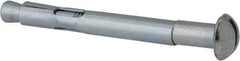 Value Collection - 3/8" Diam, 3/8" Drill, 3-15/16" OAL, 3-3/8" Min Embedment Sleeve Concrete Anchor - Steel, Zinc-Plated Finish, Round Head - Americas Industrial Supply