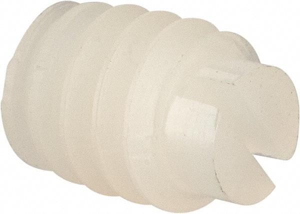 Made in USA - 1/4-20 UNC, 1/4" Length of Thread, Soft Tip Point Set Screw - Nylon - Americas Industrial Supply