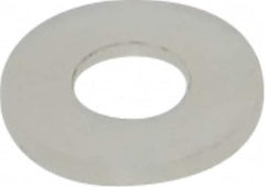 Made in USA - #10 Screw, Grade 6/6 Nylon Standard Flat Washer - 5.08mm ID x 11.43mm OD, 1.22mm Thick - Americas Industrial Supply