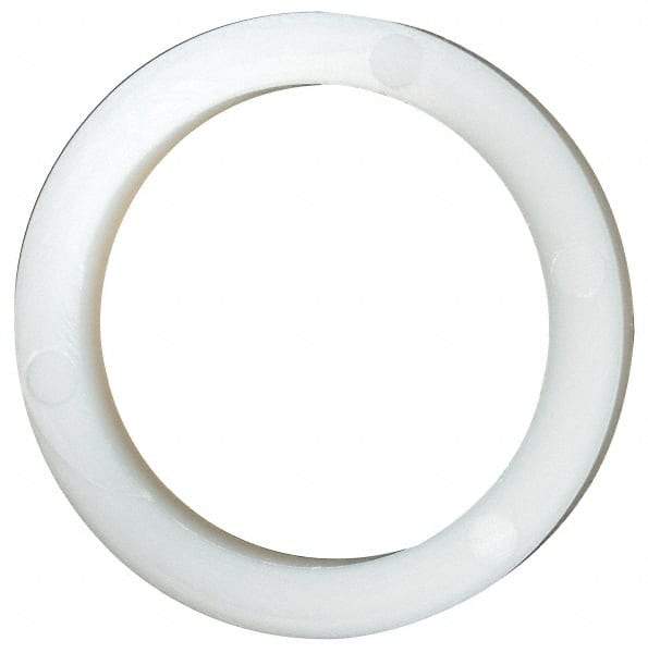 Made in USA - 13/16" Screw, Grade 6/6 Nylon Standard Flat Washer - 20.62mm ID x 26.85mm OD, 3.18mm Thick - Americas Industrial Supply