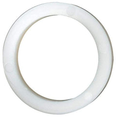 Made in USA - 13/16" Screw, Grade 6/6 Nylon Standard Flat Washer - 20.62mm ID x 26.85mm OD, 3.18mm Thick - Americas Industrial Supply
