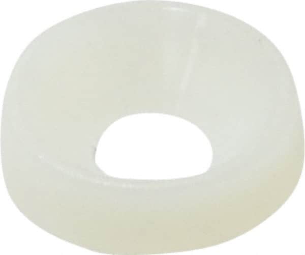 Made in USA - 4.57mm Thick, Nylon, Standard Countersunk Washer - 6.6mm ID x 17.35mm OD - Americas Industrial Supply