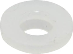 Made in USA - #6 Screw, 3/64" Shoulder Length, Nylon Shoulder Washer - Natural, 0.29" Flange Diam, 3/64" Flange Thickness, 0.14" ID, 0.17" OD - Americas Industrial Supply