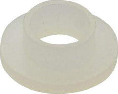 Made in USA - 1/4" Screw, 1/8" Shoulder Length, Nylon Shoulder Washer - Natural, 0.513" Flange Diam, 1/16" Flange Thickness, 0.26" ID, 5/16" OD - Americas Industrial Supply