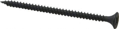 Value Collection - #6, 2-1/4" OAL, Phillips Drive Bugle Head, Steel Drywall Screws - Black Phosphate Finish, Grade 2 - Americas Industrial Supply