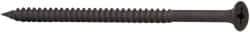 Value Collection - #10, 3-1/2" OAL, Phillips Drive Bugle Head, Steel Drywall Screws - Black Phosphate Finish, Grade 2 - Americas Industrial Supply