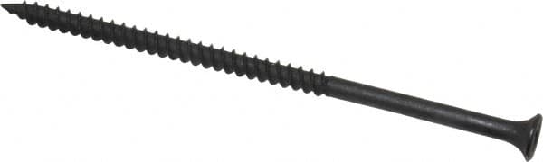Value Collection - #10, 4" OAL, Phillips Drive Bugle Head, Steel Drywall Screws - Black Phosphate Finish, Grade 2 - Americas Industrial Supply
