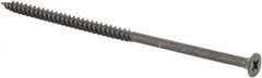 Value Collection - #10, 4-1/2" OAL, Phillips Drive Bugle Head, Steel Drywall Screws - Black Phosphate Finish, Grade 2 - Americas Industrial Supply