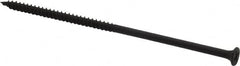 Value Collection - #10, 5" OAL, Phillips Drive Bugle Head, Steel Drywall Screws - Black Phosphate Finish, Grade 2 - Americas Industrial Supply