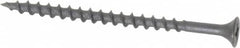 Value Collection - #7, 2-1/2" OAL, Phillips Drive Bugle Head Wood Screw - Black Phosphate Finish Steel, Grade 2 - Americas Industrial Supply