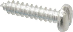 Value Collection - #8 Pan Head Slotted Sheet Metal Screw - Aluminum, 3/4" Length Under Head, ASME B18.6.4 - Americas Industrial Supply