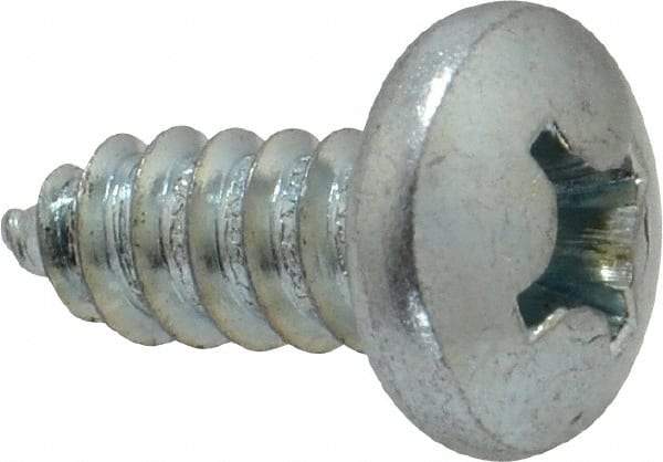 Value Collection - #14 Pan Head Phillips Sheet Metal Screw - Steel, 5/8" Length Under Head, Grade 2 - Americas Industrial Supply
