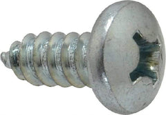 Value Collection - #14 Pan Head Phillips Sheet Metal Screw - Steel, 5/8" Length Under Head, Grade 2 - Americas Industrial Supply