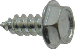 Value Collection - #10 Hex Washer Head Sheet Metal Screw - Steel, 1/2" Length Under Head, Grade 2 - Americas Industrial Supply