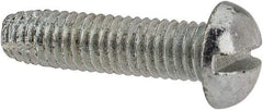 Value Collection - #10-32 UNF Thread, 3/4" Length Under Head, #2 Slotted/Phillips Drive Steel Thread Cutting Screw - Round Head, Grade 1016-1024, Point Type F, Zinc-Plated Finish - Americas Industrial Supply