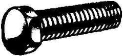 Value Collection - 3/8-16 UNC Thread, 1-1/4" Length Under Head, Hex Drive Steel Thread Cutting Screw - Hex Washer Head, Grade 2, Point Type F, Zinc-Plated Finish - Americas Industrial Supply