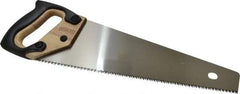 Stanley - 15" Blade Handsaw - Aluminum, ABS, TPR Handle - Americas Industrial Supply