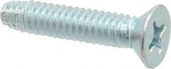 Value Collection - 1/4-20 UNC 1-1/4" Overall Length Phillips Thread Cutting Screw - Americas Industrial Supply