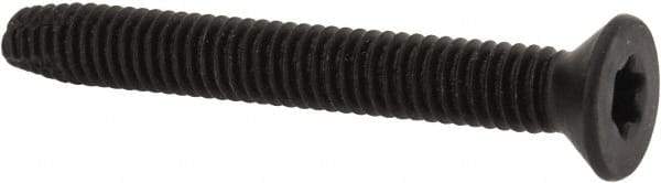 Value Collection - 2-1/2" OAL Flat Head T40 Torx Drive Flooring Screw - 5/16-18 UNC, Point Type F, Grade 2 Steel, Black Phosphate Finish - Americas Industrial Supply